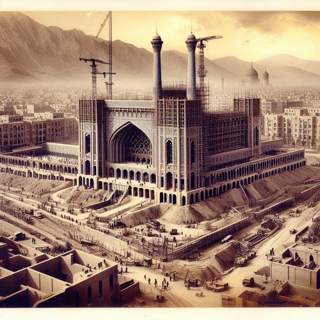 تصاویر جالبی از تهران قدیم ساخته شده توسط هوش مصنوعی