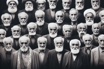 عکس های بسیار قدیمی دسته جمعی از پیرمردهای مختلف